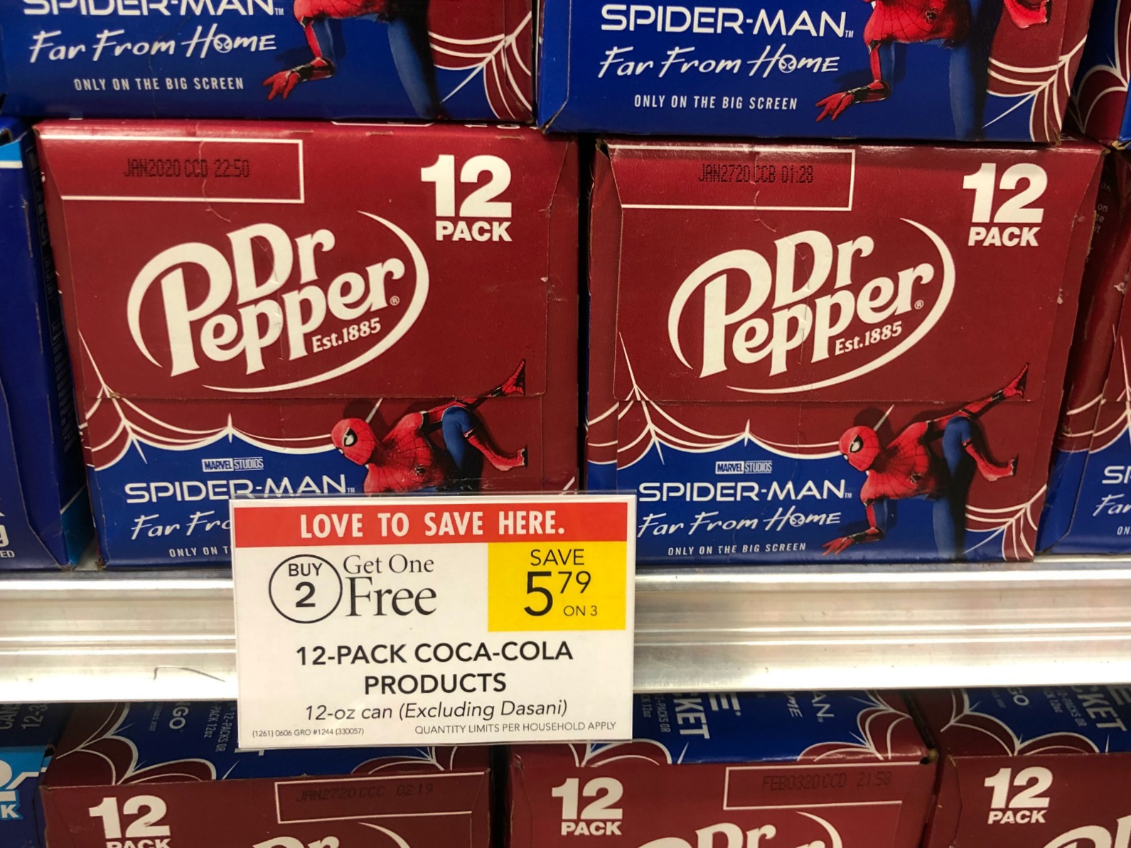 Free Cheez-It Crackers When You Buy Dr Pepper + Earn A Spider-Man: Far From Home Movie Ticket on I Heart Publix 1
