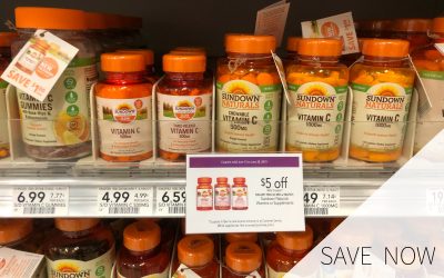 Pick Up Big Savings On Your Favorite Sundown Naturals Vitamins or Supplements Through 6/28 At Publix