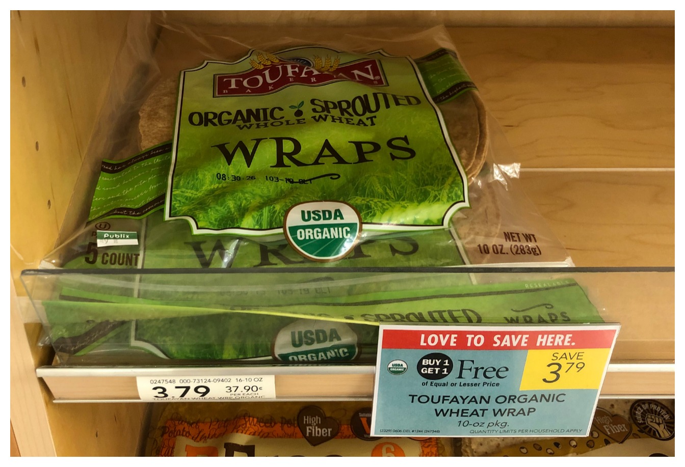 Stock Up On Toufayan Wraps -  BOGO Sale This Week At Publix on I Heart Publix