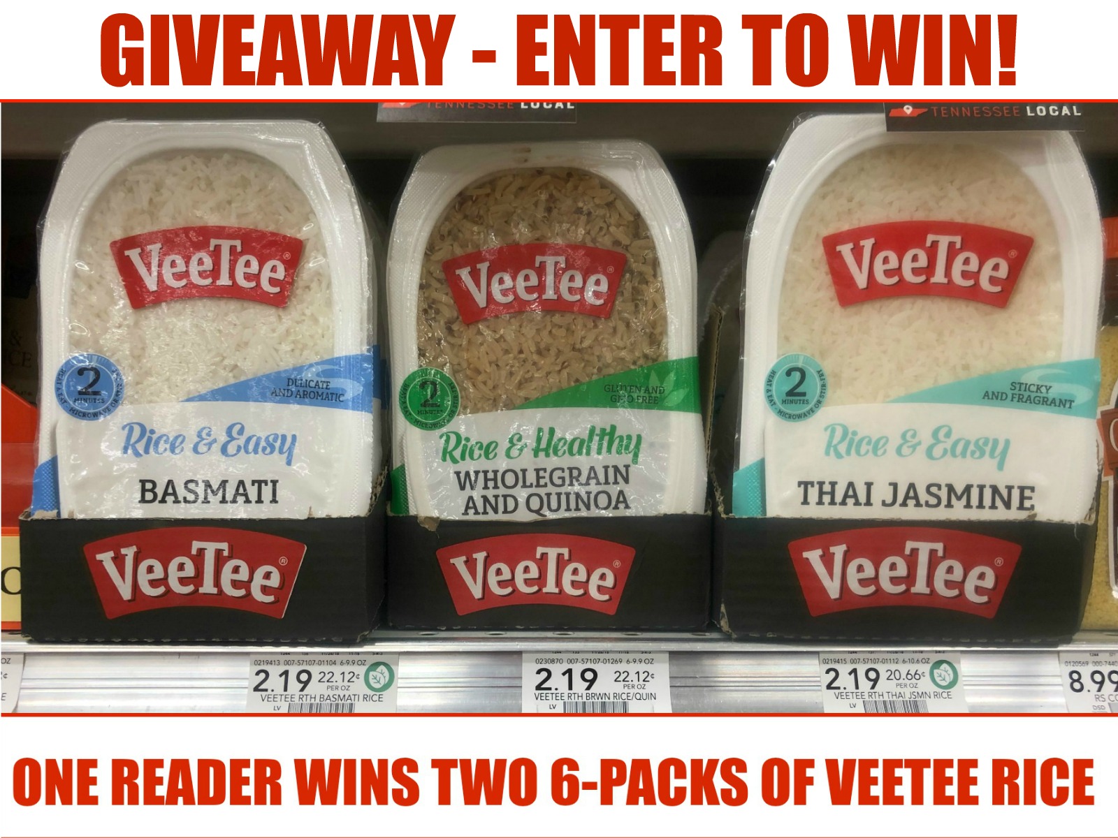 Stock Up On Veetee Rice For Super Easy Meals In A Flash + One Reader Wins Free Veetee Rice