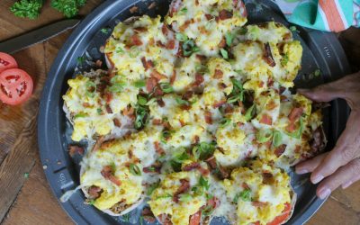 English Muffin Breakfast Pizza Pull Apart – Super Meal To Go With The Sales At Publix