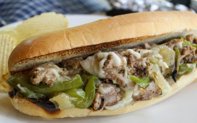 Grilled Foil Packet Pork Cheesesteak Sandwiches + Enter The Smithfield Sweepstakes For Your Chance To Win $5000
