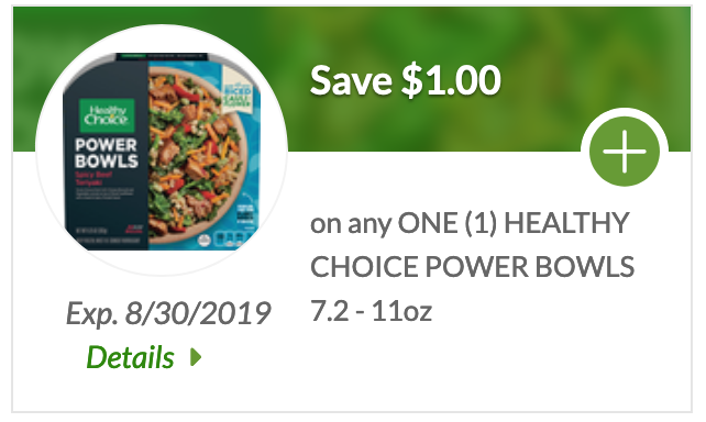 Healthy Choice Single Serve Bowls on I Heart Publix 1