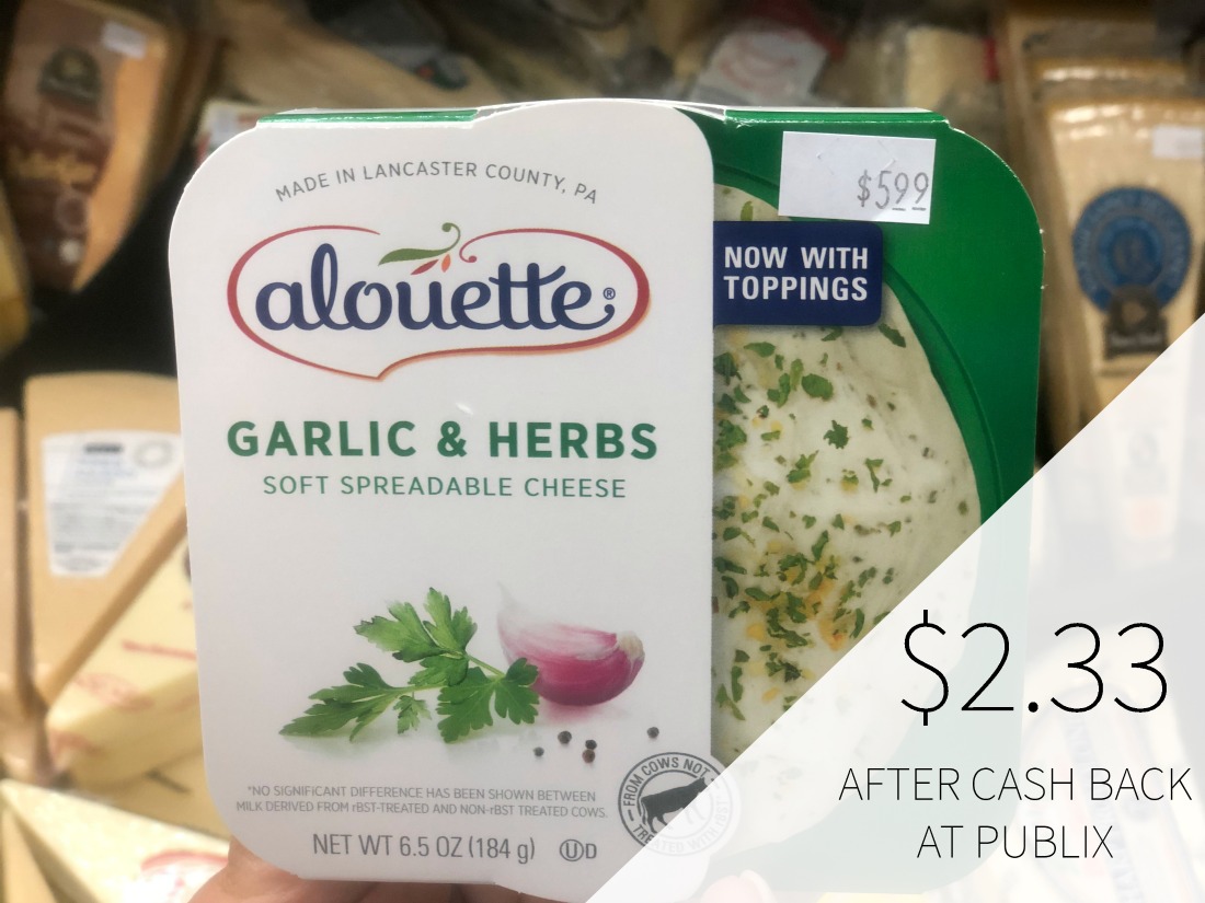 Alouette Spreadable Cheese on I Heart Publix 1