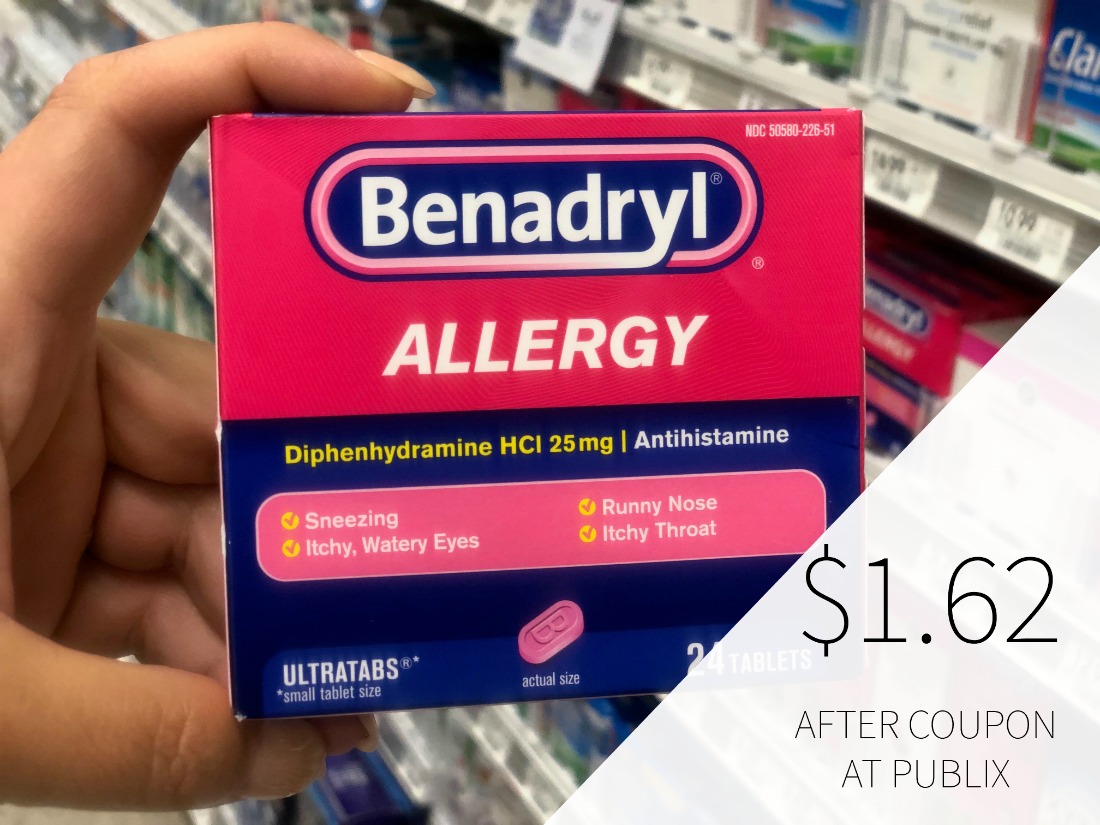 Benadryl, I Heart Publix