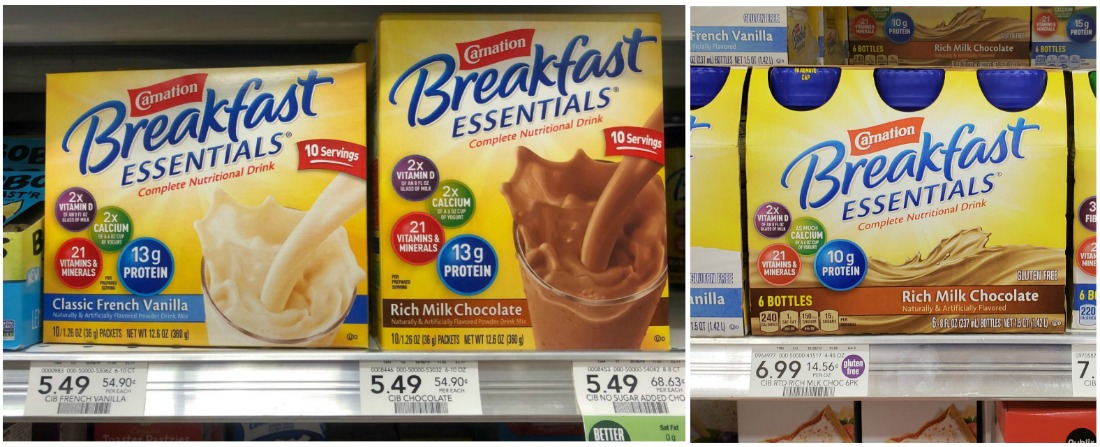 Carnation Breakfast Essentials As Low As $2.49 (Plus Half Price Ready To Drink Bottles) on I Heart Publix