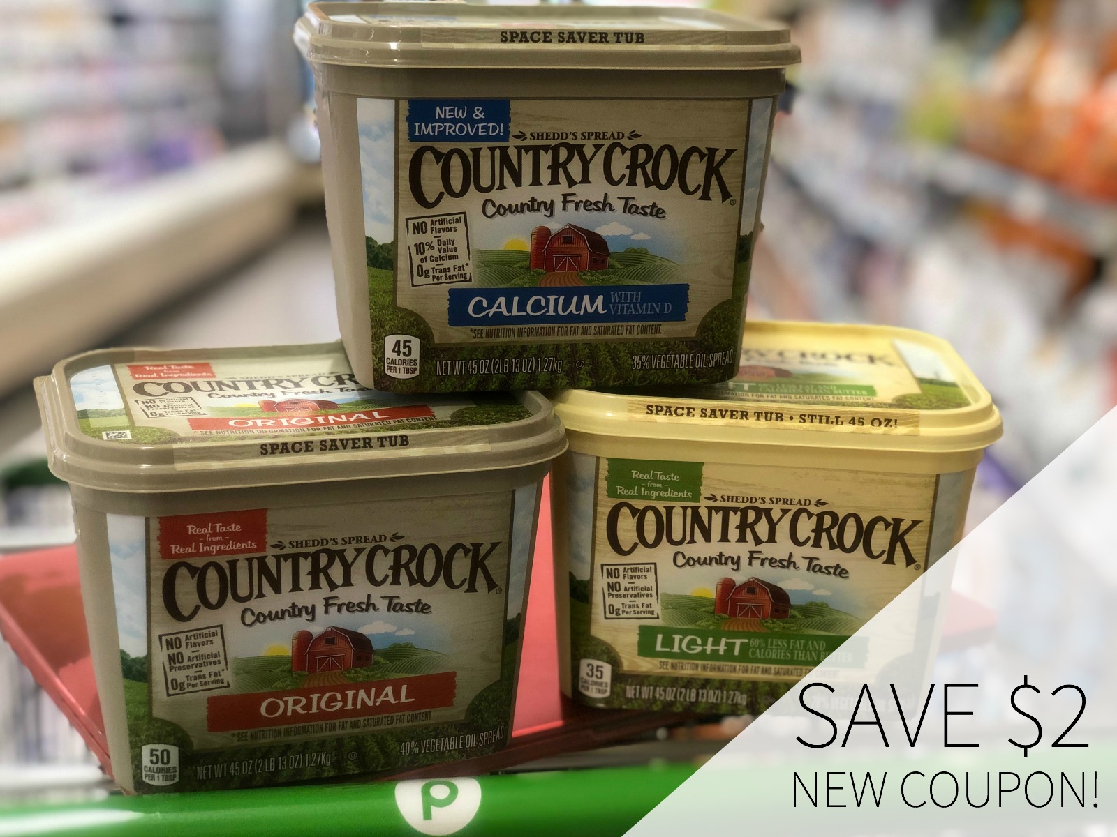 Save $2 On Country Crock With The Digital Coupon on I Heart Publix