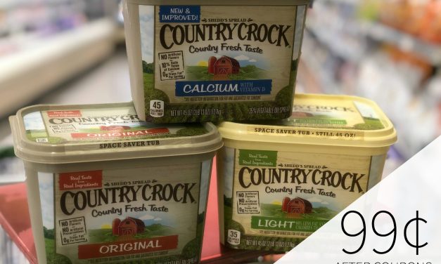 Get Country Crock Spread As Low As 99¢ After Coupons At Publix