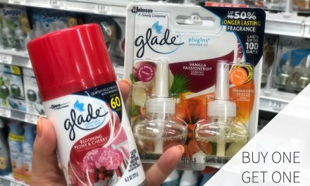 Still Time To Get Glade® PlugIns® Scented Oil Refills and Glade® Automatic Spray At A Great Price With The BOGO Sale At Publix