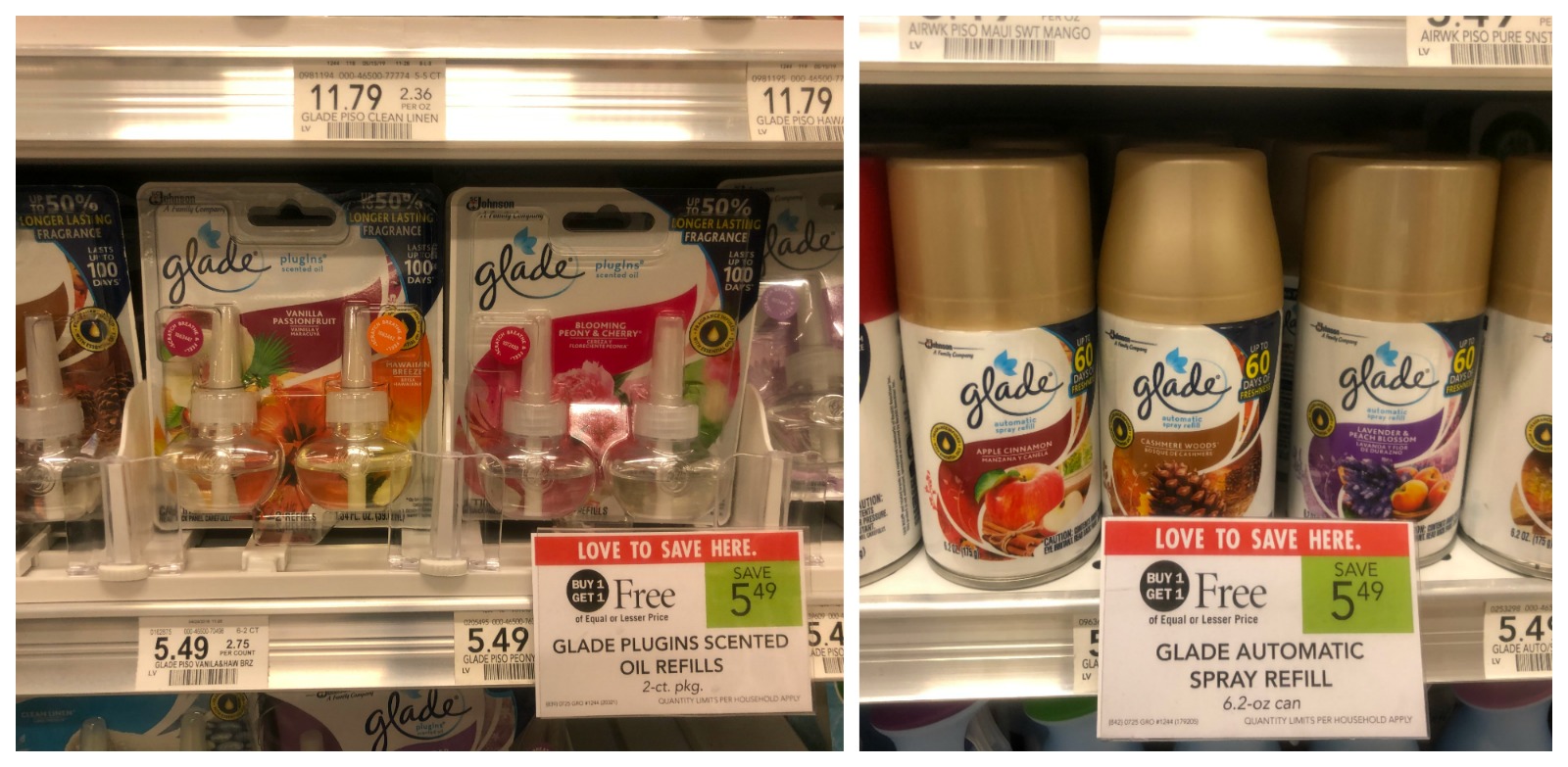 Enhance The Season With The Authentic Scents Of Fall - Select Glade® Products On Sale Buy One, Get One FREE! on I Heart Publix