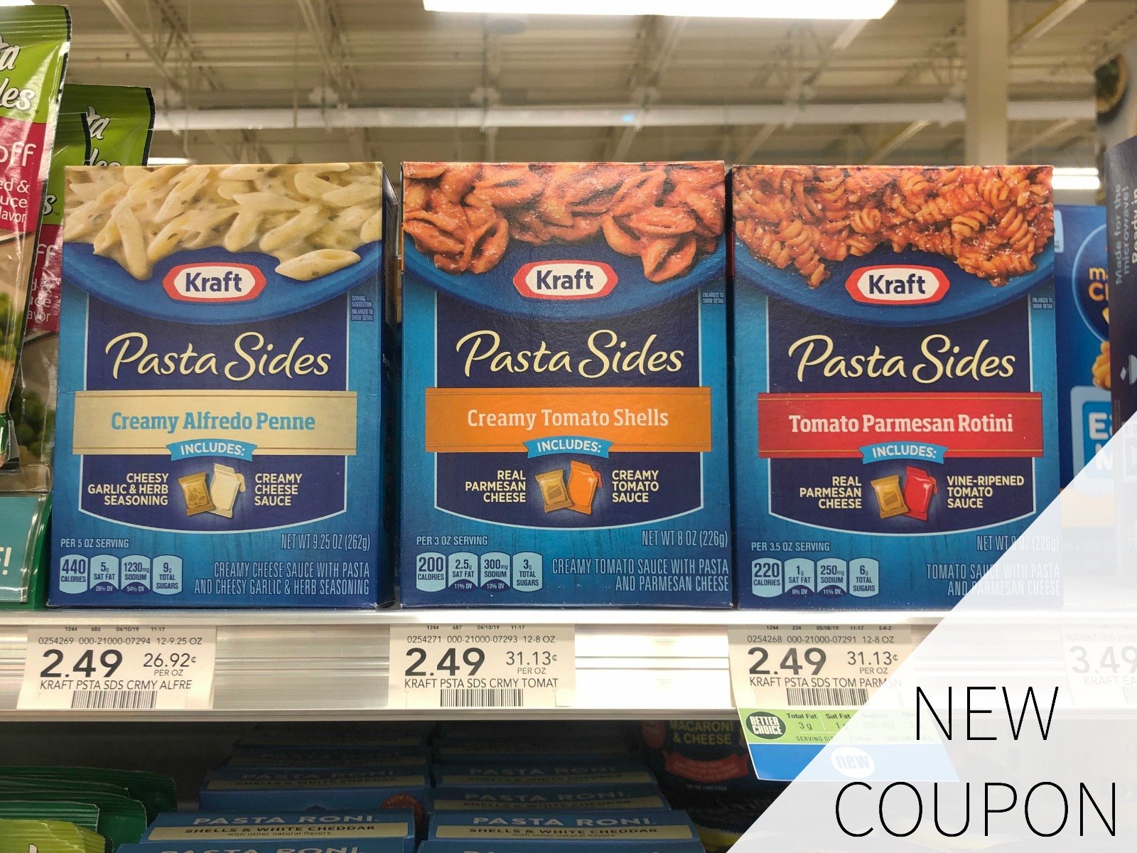 Try New KRAFT Pasta Sides & Save With A Coupon!