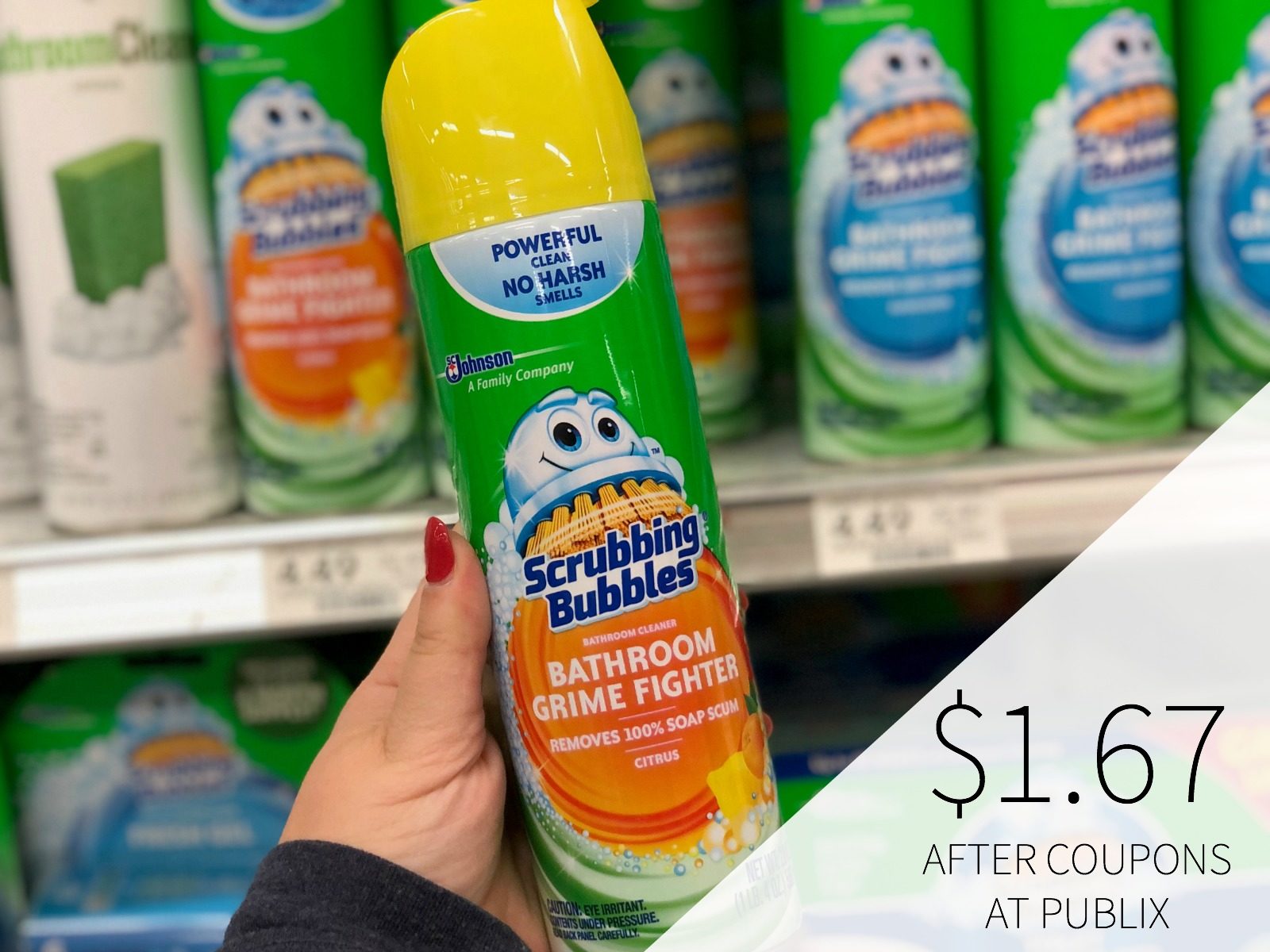 Scrubbing Bubbles Products Only $2.50 At Publix on I Heart Publix 2
