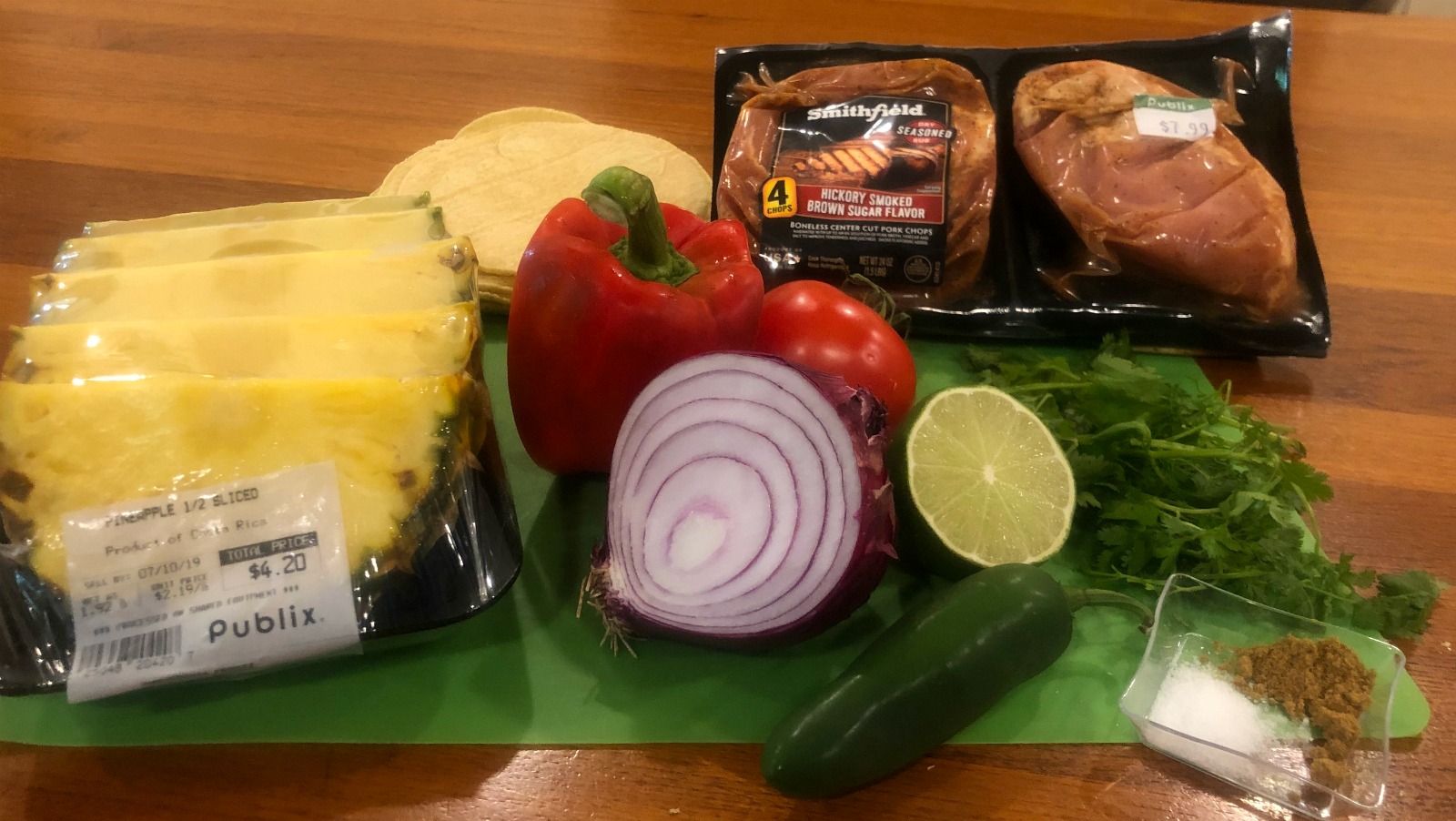 Grilled Pork Tacos With Pineapple Salsa on I Heart Publix 2