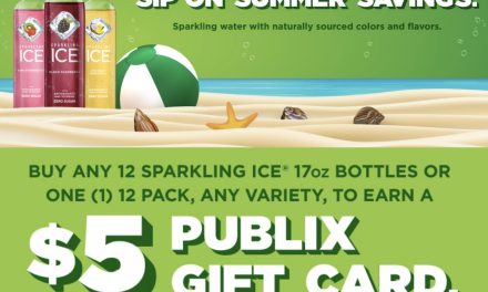 Earn A $5 Publix Gift Card With Your Sparkling Ice Purchase!