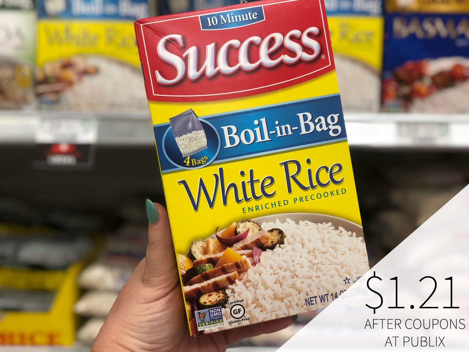 Success Rice As Low As $1.21 Right Now At Publix