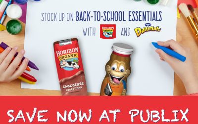 Stock Up On Back-To-School Essential & Save On Horizon Organic® Milk and Dannon® Danimals® At Publix