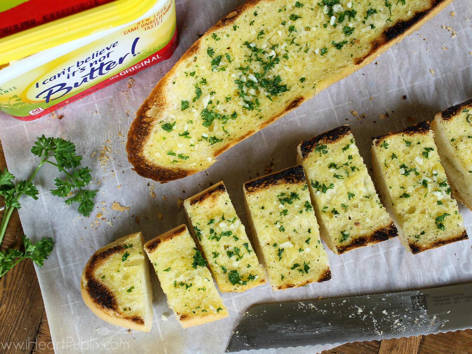 Save 1.50 On I Can't Believe It's Not Butter! At Publix & Serve Up My BestEver Garlic Bread