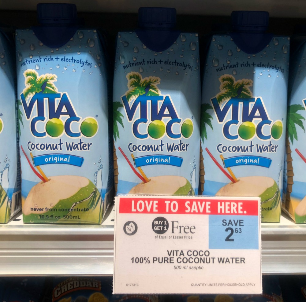 vita coco shelf, I Heart Publix