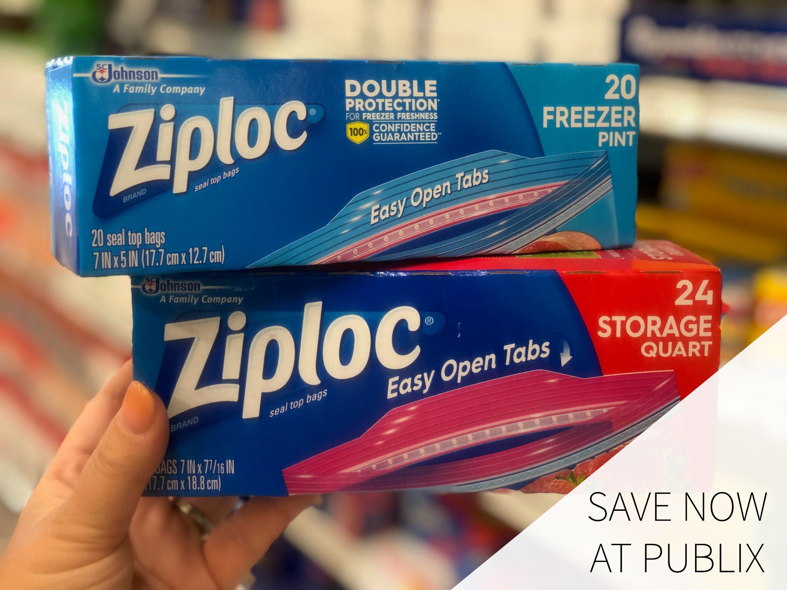 Get Organized With Ziploc® Brand Products & Save At Publix on I Heart Publix 1