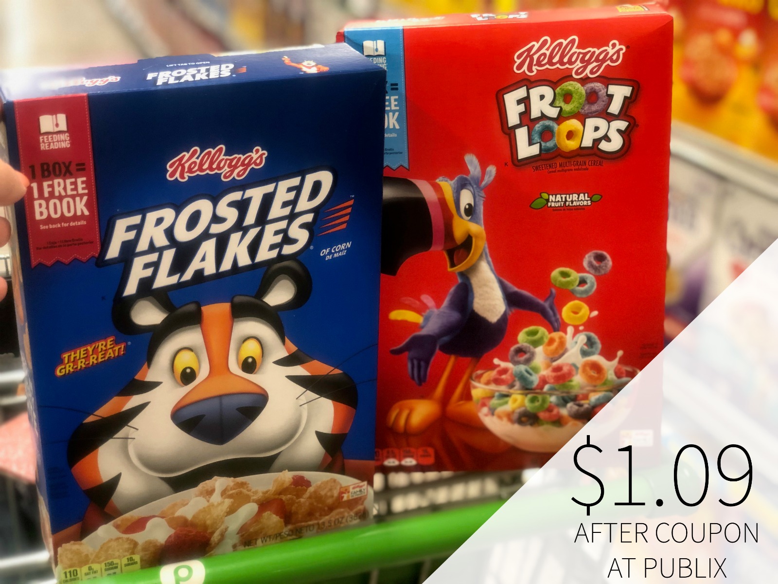 Go Back To School With Kellogg's & Save - Frosted Flakes And Froot Loops Are BOGO At Publix on I Heart Publix 1