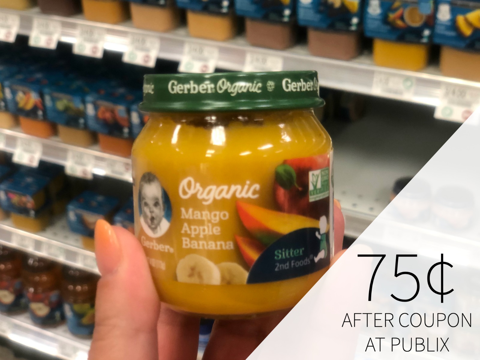 Gerber Baby Food Jars Or Pouches Just 88¢ Each At Publix on I Heart Publix 2