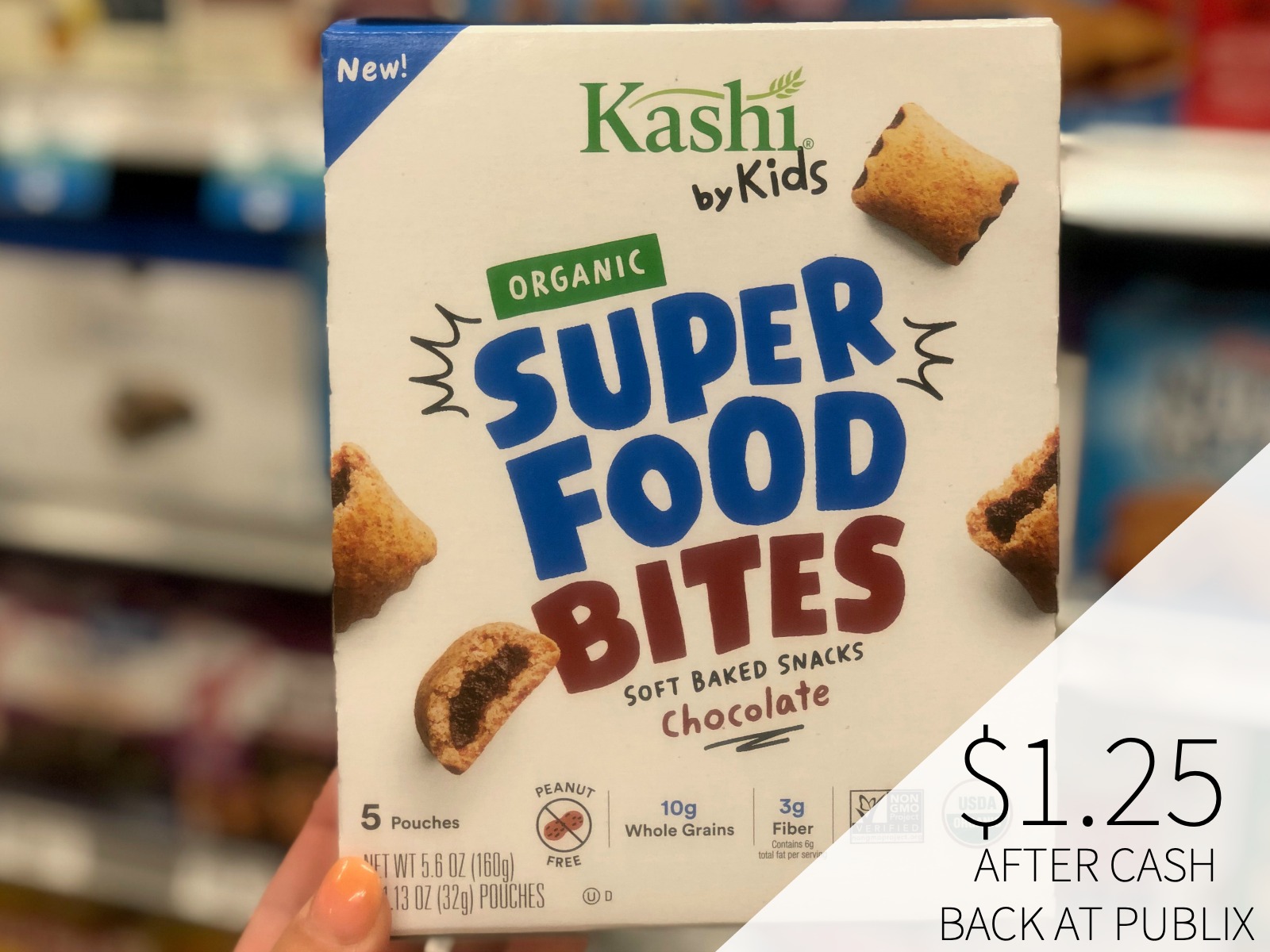 Kashi By Kids Snack Bites As Low As $1.25 Per Box on I Heart Publix