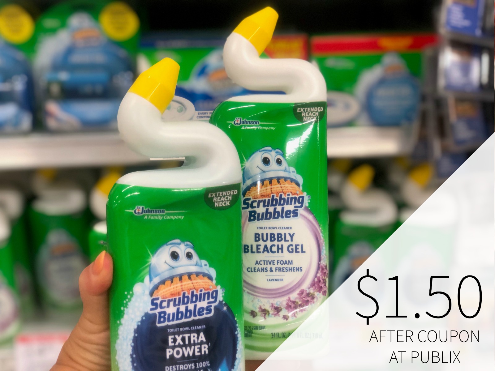 Back-to-School Cleaning Is Quick & Easy with Scrubbing Bubbles® Products - Save Now at Publix on I Heart Publix