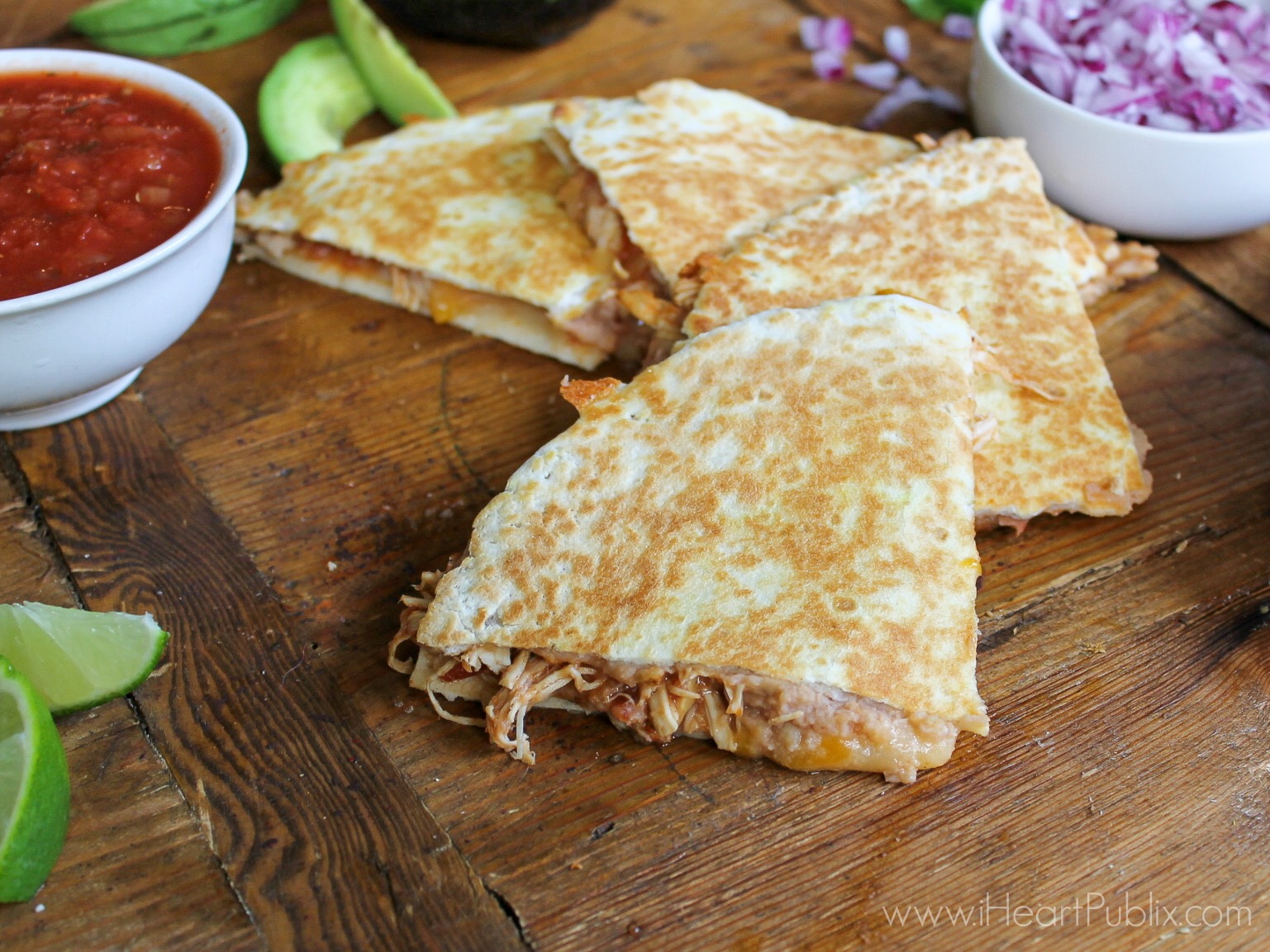 Slow Cooker Salsa Chicken Quesadillas Super Meal To Go With The Sales