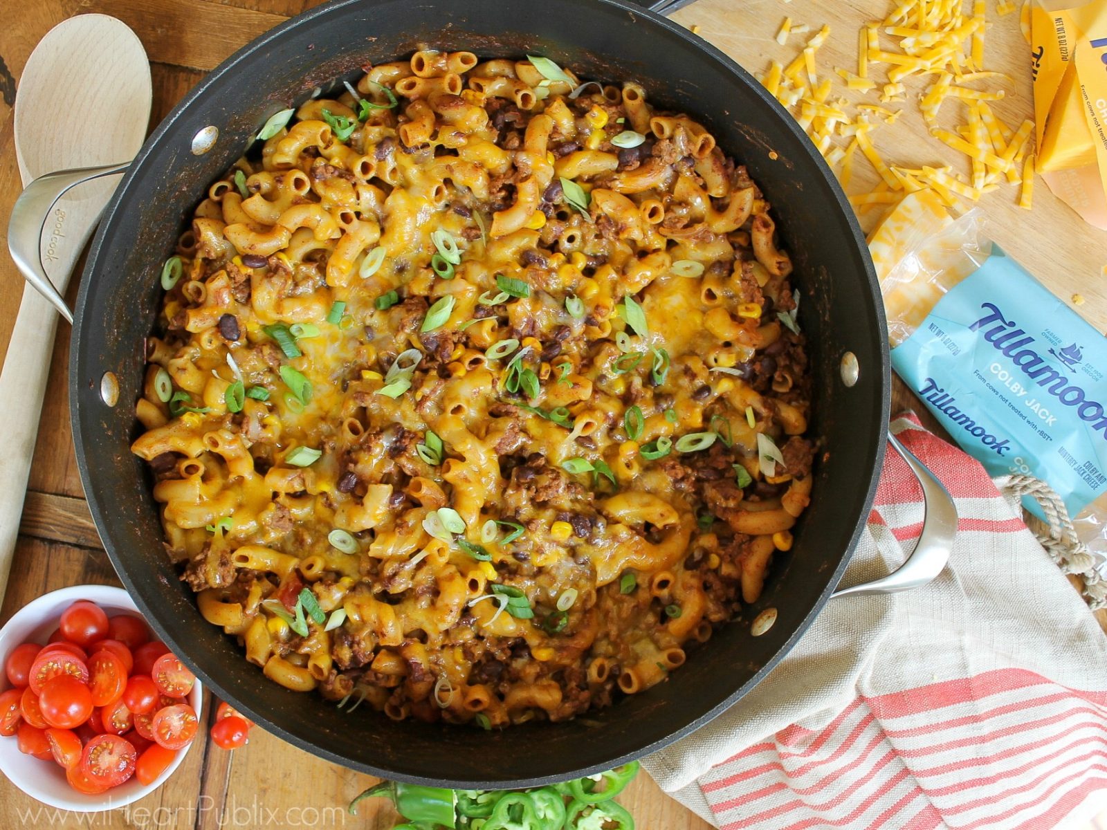 Skillet Taco Mac & Cheese – Fantastic Weeknight Recipe To Go With The Tillamook Cheese Coupon!