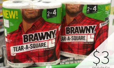 Still Time To Pick Up Brawny Paper Towels At A Great Price!