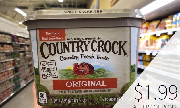 Big Savings On Country Crock Spread At Publix – Big Tub Less Than Half Price!
