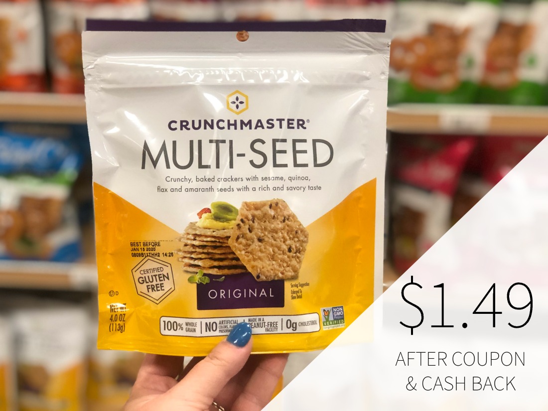 New Crunchmaster Crackers Coupon + Cash Back Offer - Just $1.49 At Publix on I Heart Publix 1