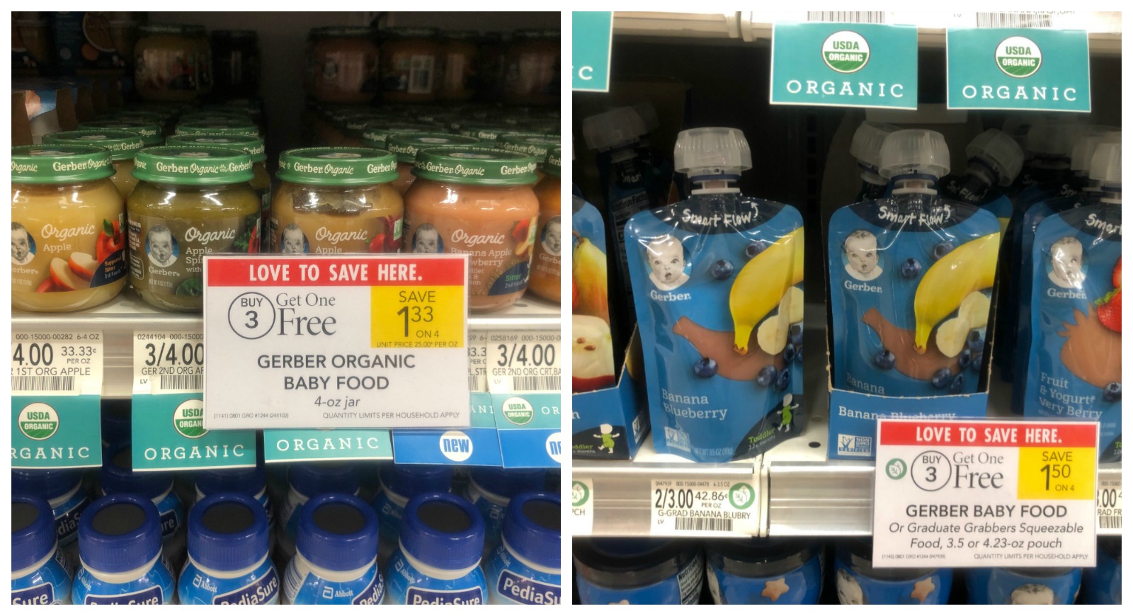 Gerber Baby Food As Low As 75¢ Per Jar 