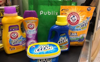 Score Big Savings On ARM & HAMMER™ and OxiClean™ Laundry Products Right Now At Publix