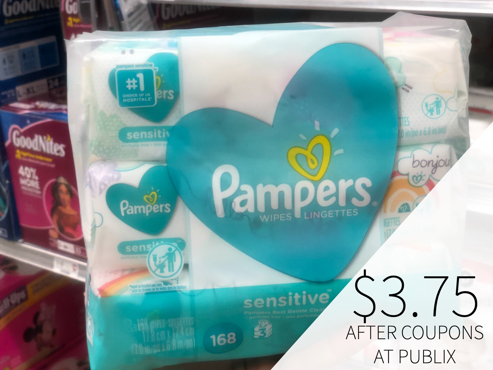 pampers wipes 3 pack