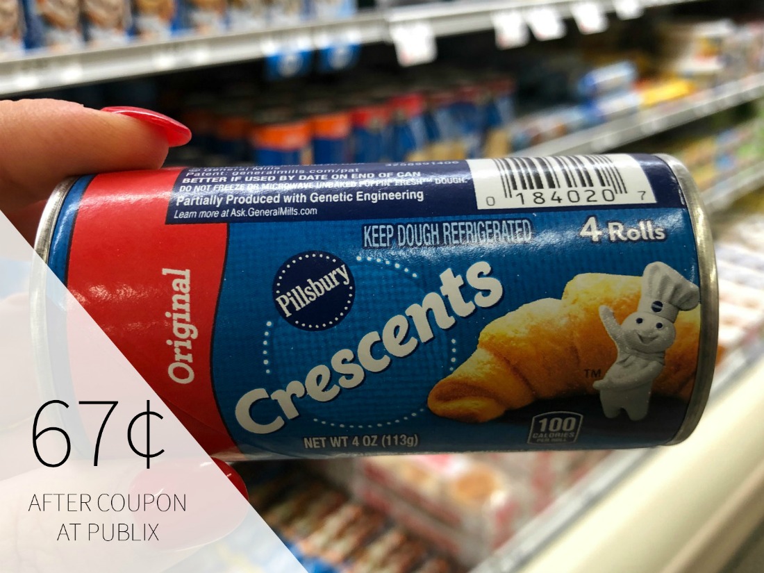 Pillsbury Crescent or Cinnamon Rolls or Biscuits Just 67¢ At Publix on I Heart Publix 1