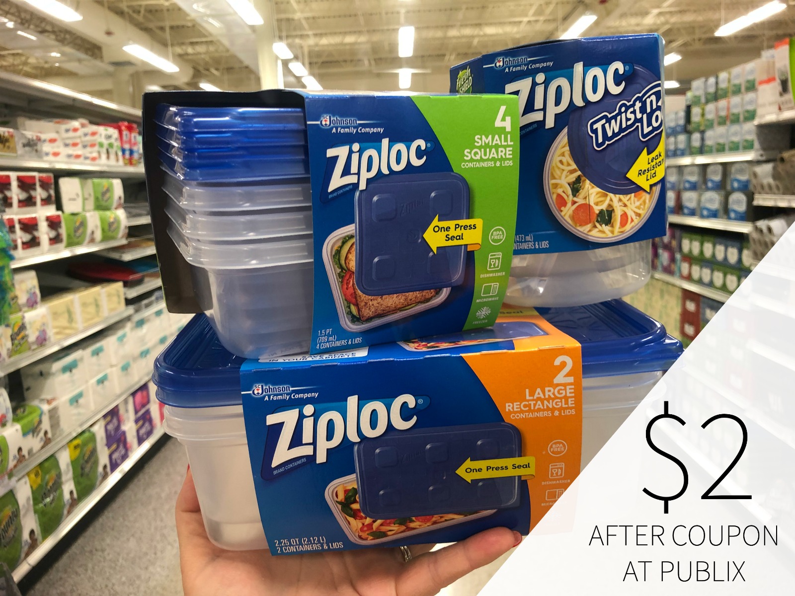 Save On Ziploc® Brand Bags & Containers At Publix...Must-Haves For Back-To-School! on I Heart Publix