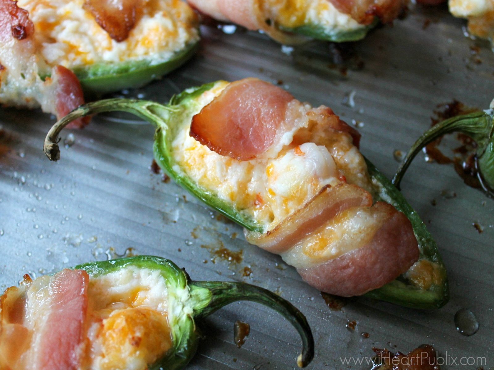 Bacon Wrapped Shrimp-Stuffed Jalapeño Poppers – Fantastic Game Day Recipe For The Smithfield Bacon BOGO Sale