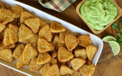 Try My Creamy Avocado Ranch Dip With Tyson Any’tizers Chicken Chips – Amazing Snack Combo That You Will Love!