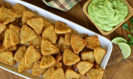 Try My Creamy Avocado Ranch Dip With Tyson Any’tizers Chicken Chips – Amazing Snack Combo That You Will Love!