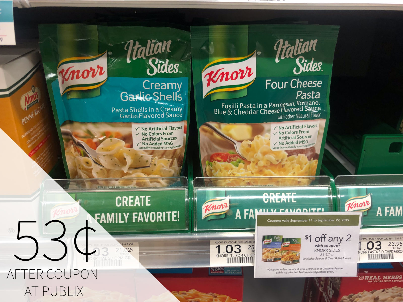 Knorr Sides on I Heart Publix