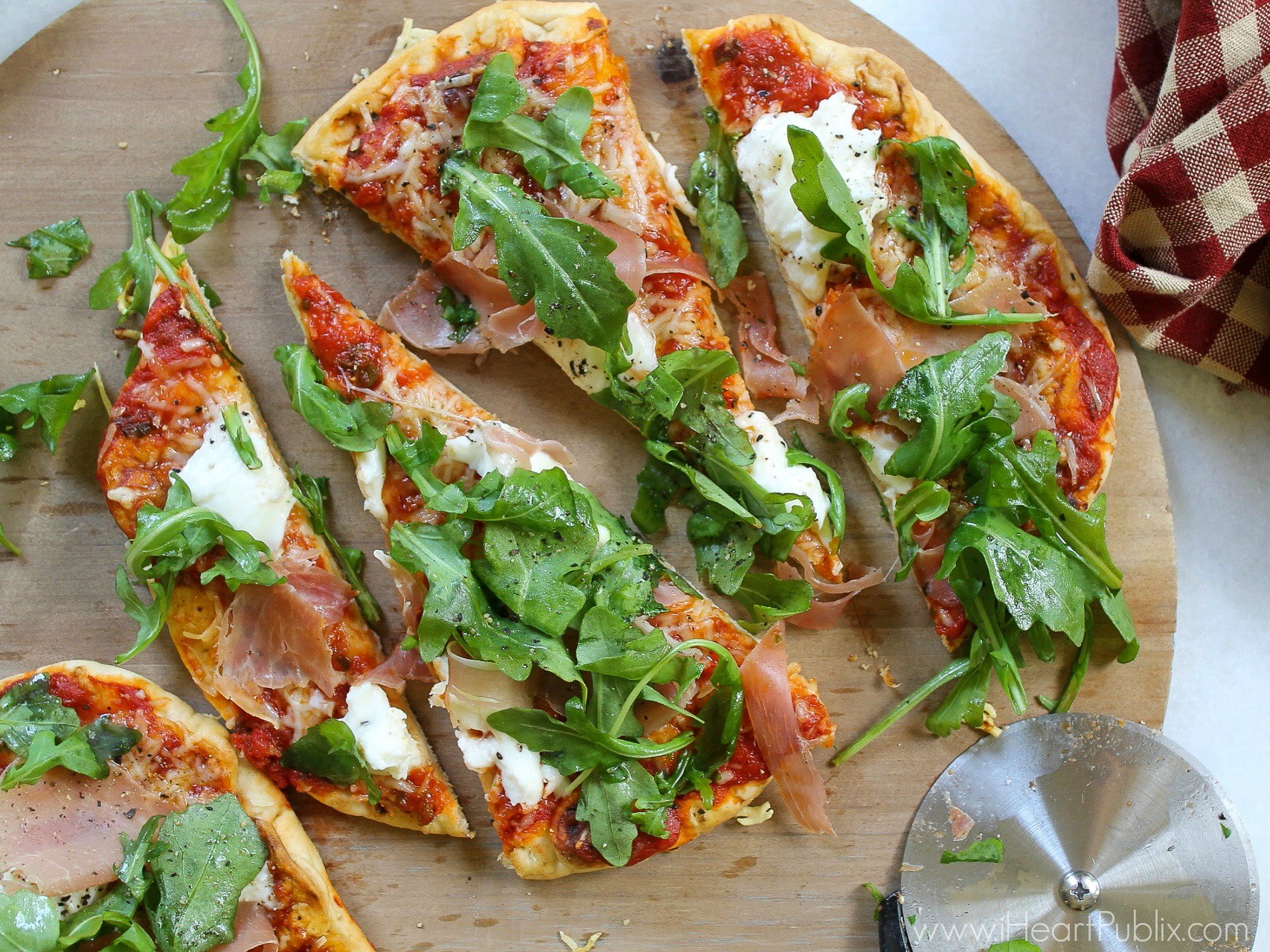 Prosciutto & Burrata Flatbread Auto Draft on I Heart Publix 356