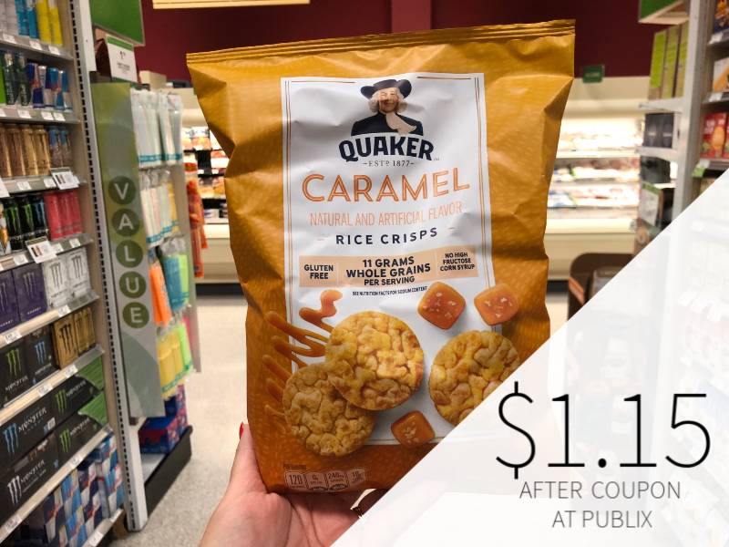 Quaker Popped Rice Snacks Just $1.15 At Publix on I Heart Publix 2