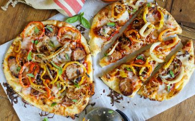 Sausage Pepper & Onion Flatbread – Deliciously Easy Recipe Made With BellaFina™ Peppers