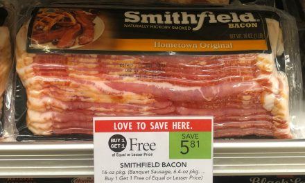Still Time To Stock Up On Smithfield Bacon During The Buy One, Get One FREE Sale At Publix