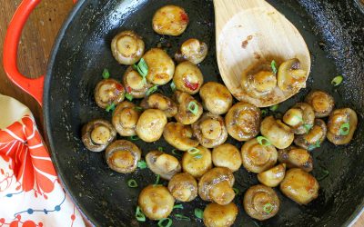 Sweet Chili Glazed Mushrooms – Delicious Recipe For The I Can’t Believe It’s Not Butter! BOGO Sale