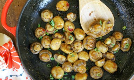 Sweet Chili Glazed Mushrooms – Delicious Recipe For The I Can’t Believe It’s Not Butter! BOGO Sale