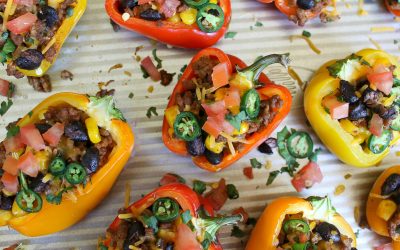 Taco Stuffed Peppers – Shake Up Taco Tuesday Using BellaFina Bell Peppers!