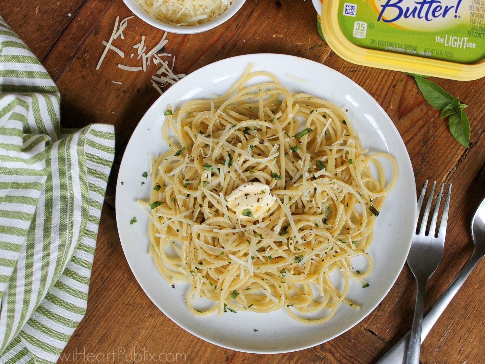 Buttered Herb Pasta – Super Easy & Delicious Recipe To Go With The I Can’t Believe It’s Not Butter! BOGO Sale