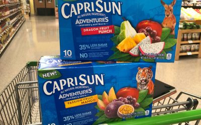 Look For New Capri Sun Adventures At Your Local Publix – Save With A Coupon
